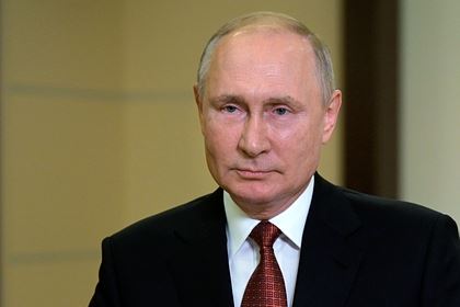Путин проголосовал онлайн на выборах в Госдуму