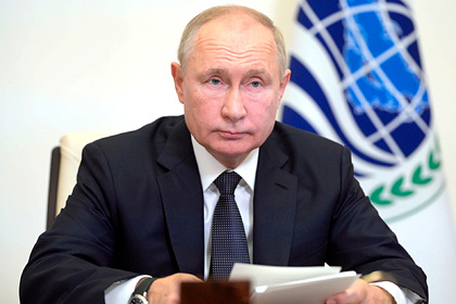 Путин заявил о случаях коронавируса в его охране