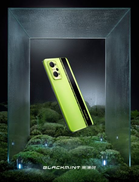 Чёрная мята: Realme GT Neo 2 во всей красе предстал на первых фото